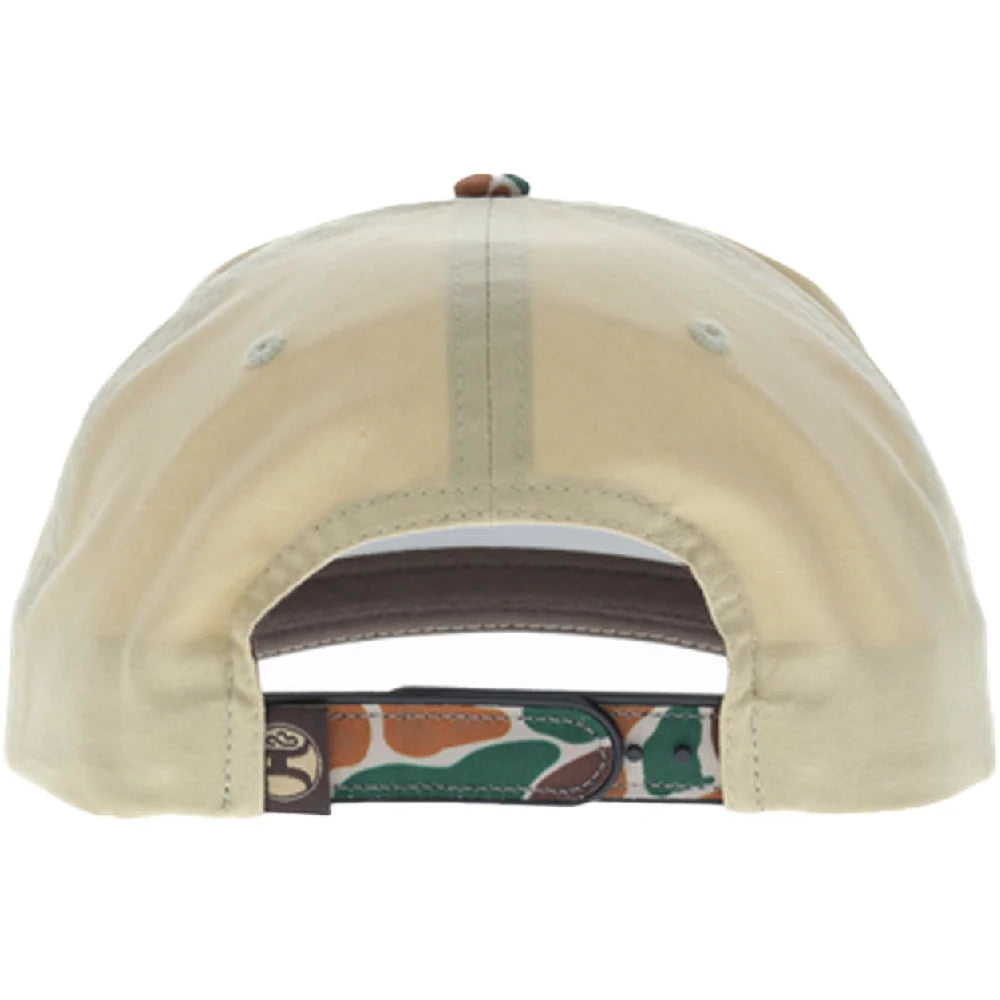 Hooey Carrizo 5-Panel Full Surround Hat Tan/Camo