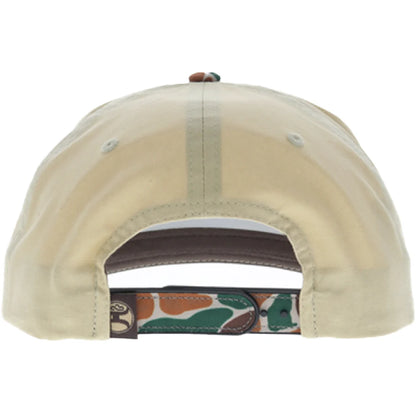 Hooey Carrizo 5-Panel Full Surround Hat Tan/Camo
