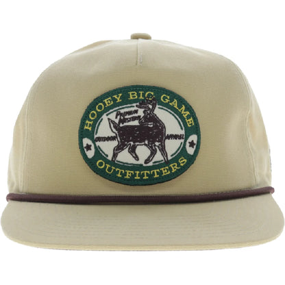 Hooey Big Game 5-Panel Full Surround Hat Tan