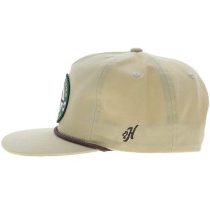 Hooey Big Game 5-Panel Full Surround Hat Tan