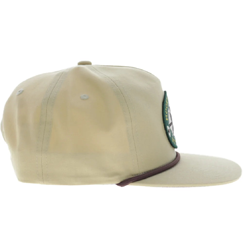 Hooey Big Game 5-Panel Full Surround Hat Tan