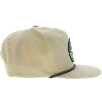 Hooey Big Game 5-Panel Full Surround Hat Tan