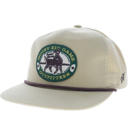Hooey Big Game 5-Panel Full Surround Hat Tan
