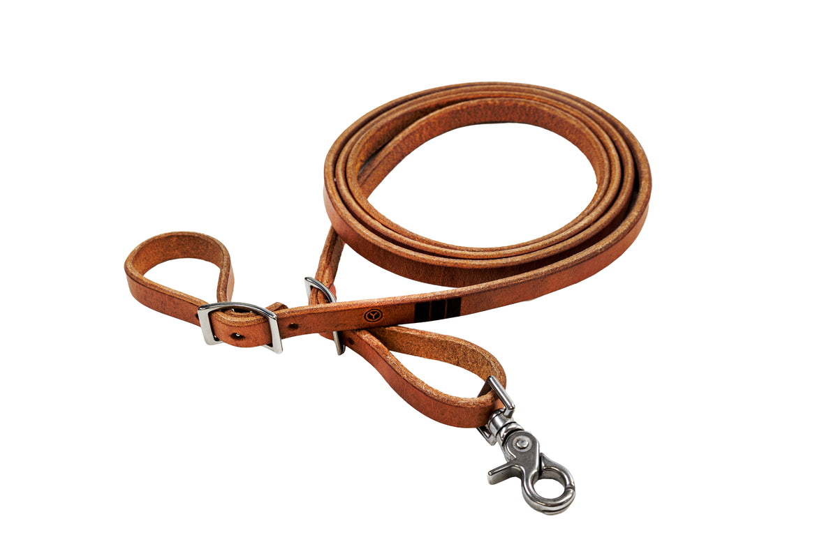 Circle Y PRCA Harness Roping Rein 5/8" x 8'