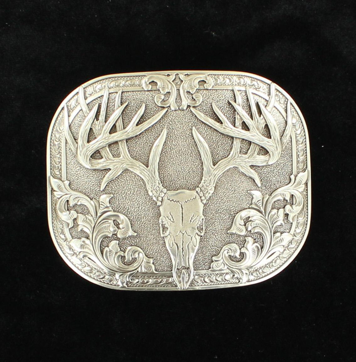Nocona Deer Skull Belt Buckle
