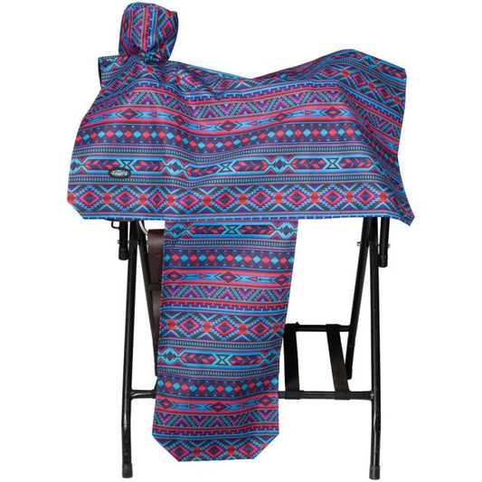 Tough 1 Painted Canyon Western Total Saddle Cover