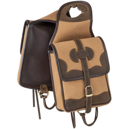 Tough 1 Canvas and Leather Horn Bag