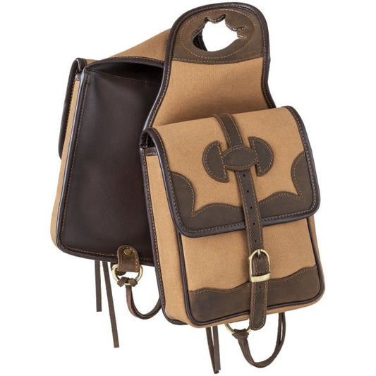 Tough 1 Canvas and Leather Horn Bag