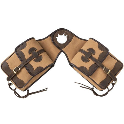 Tough 1 Canvas and Leather Horn Bag