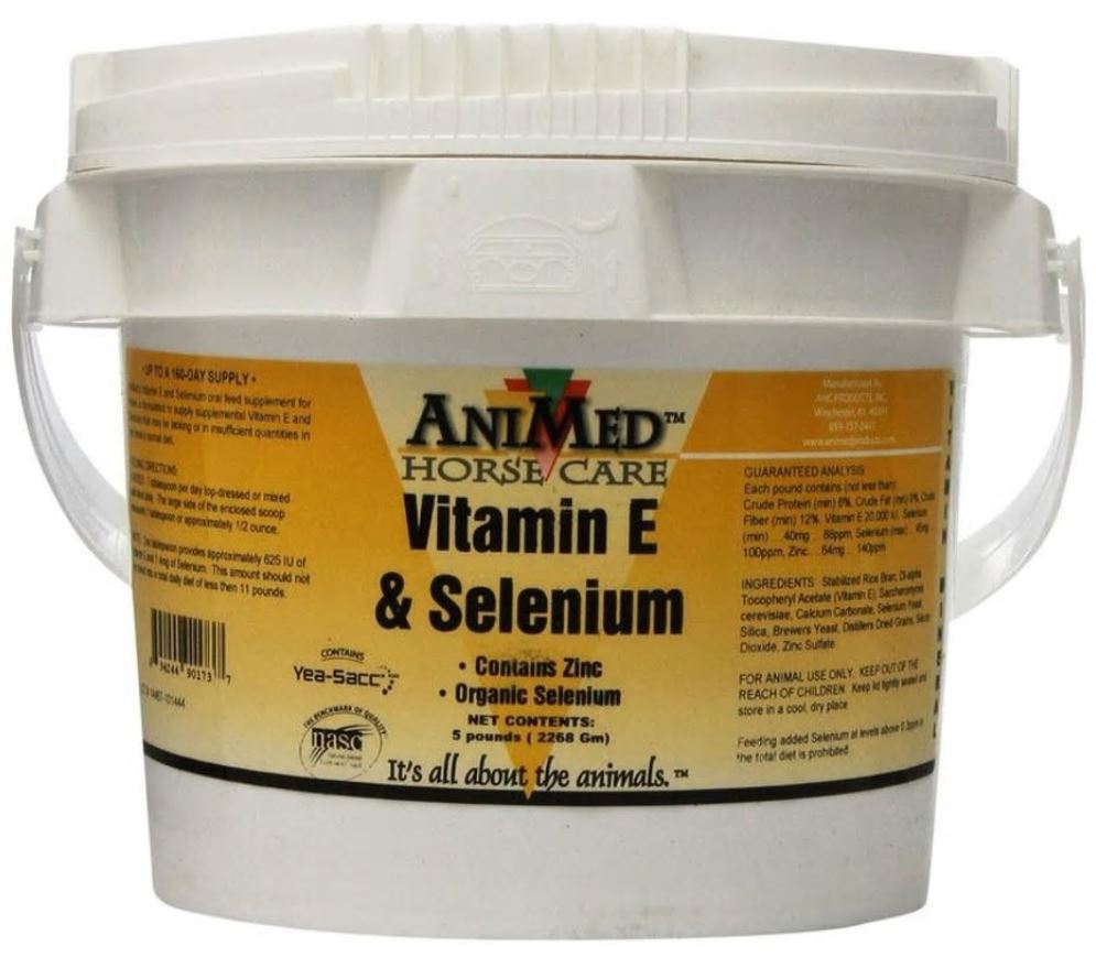 Animed Vitamin E & Selenium Supplement