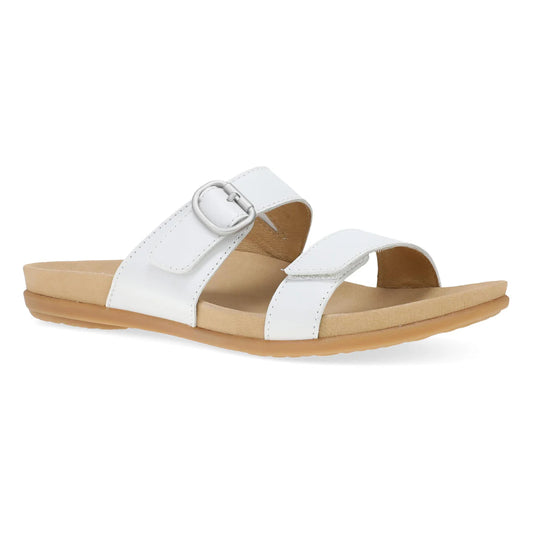 Dansko Justine Full Grain White