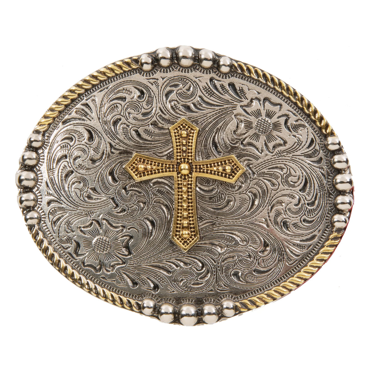 Andwest Bead and Rope Edge with Cross Buckle