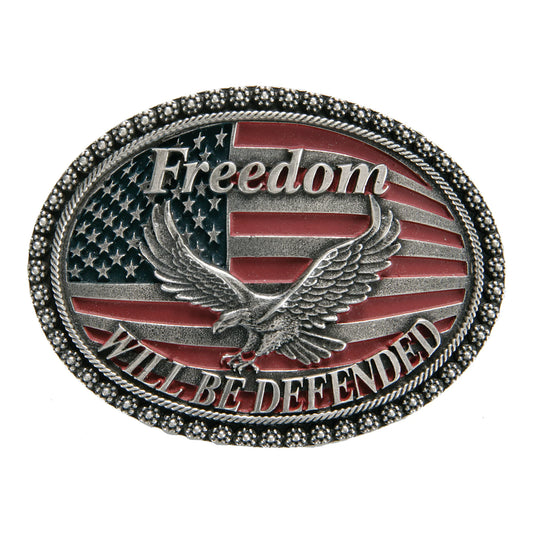 Andwest Freedom Will Be Defended Buckle