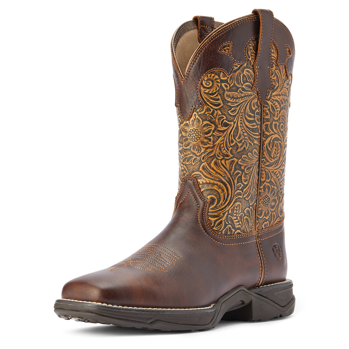 Ariat Anthem Savanna Rich Clay/Floral Emboss