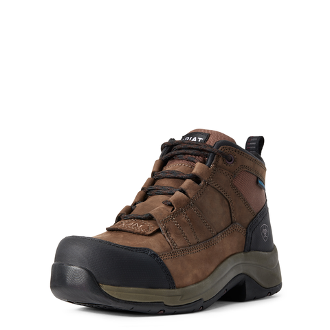 Ariat Ladies Telluride Distressed Brown Composite Toe Waterproof EH