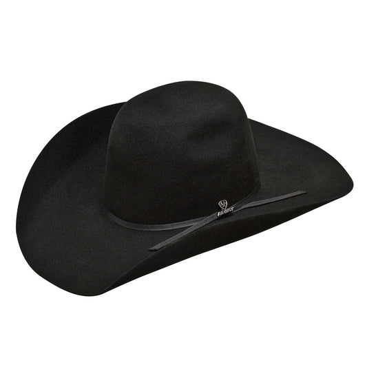 Ariat Punchy Crown Black Wool Hat