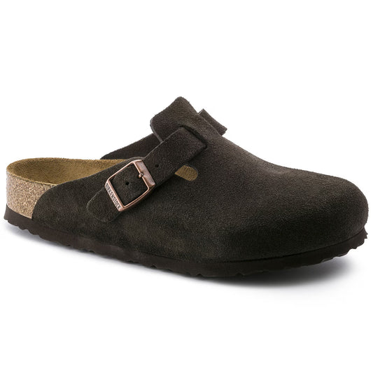 Birkenstock Boston Mocha Suede SFB R