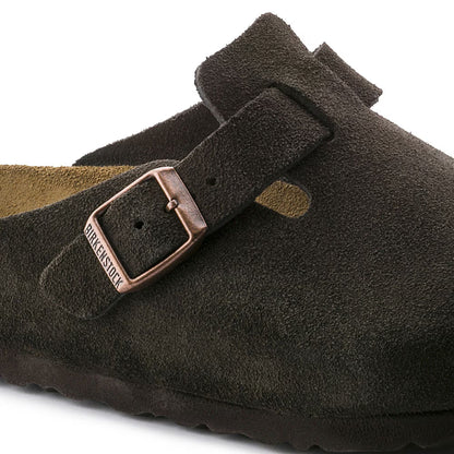 Birkenstock Boston Mocha Suede SFB R