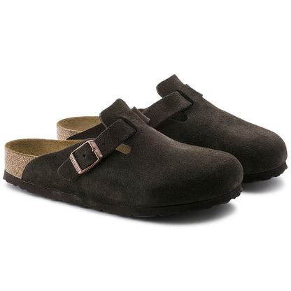 Birkenstock Boston Mocha Suede SFB R
