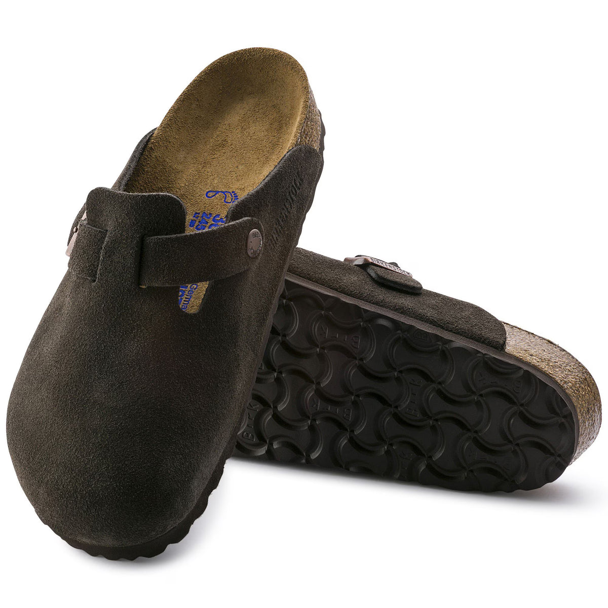 Birkenstock Boston Mocha Suede SFB R
