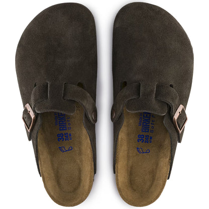 Birkenstock Boston Mocha Suede SFB R