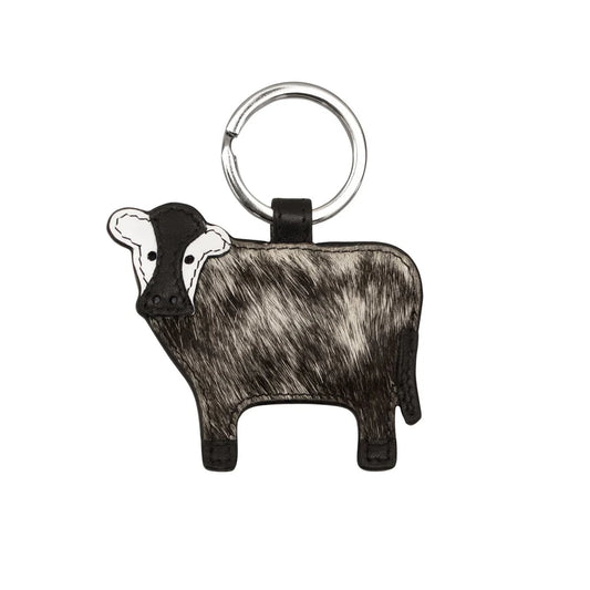 ili NY Cow Key Fob Haircalf