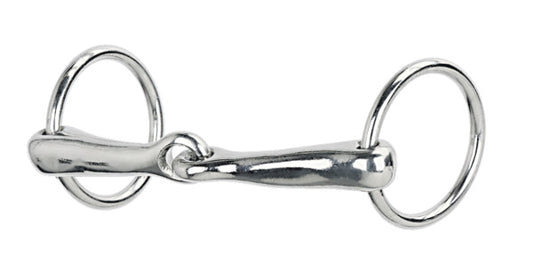 Weaver Nickle Plated Pony Loose Ring Snaffle