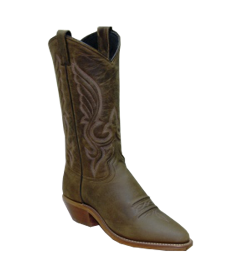 Abilene Distressed Brown Snip Toe