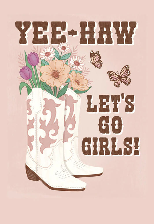 Leanin Tree Let's Go Girls Friendship