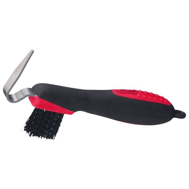 Tough 1 Great Grip Hoof Pick with Brush