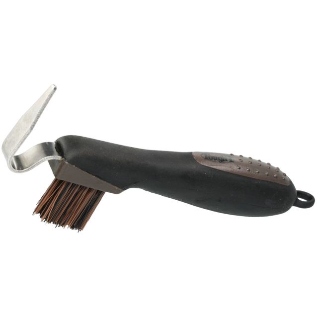 Tough 1 Great Grip Hoof Pick with Brush