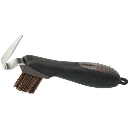 Tough 1 Great Grip Hoof Pick with Brush