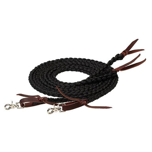 Weaver Braided Split Reins 1/2"X8'