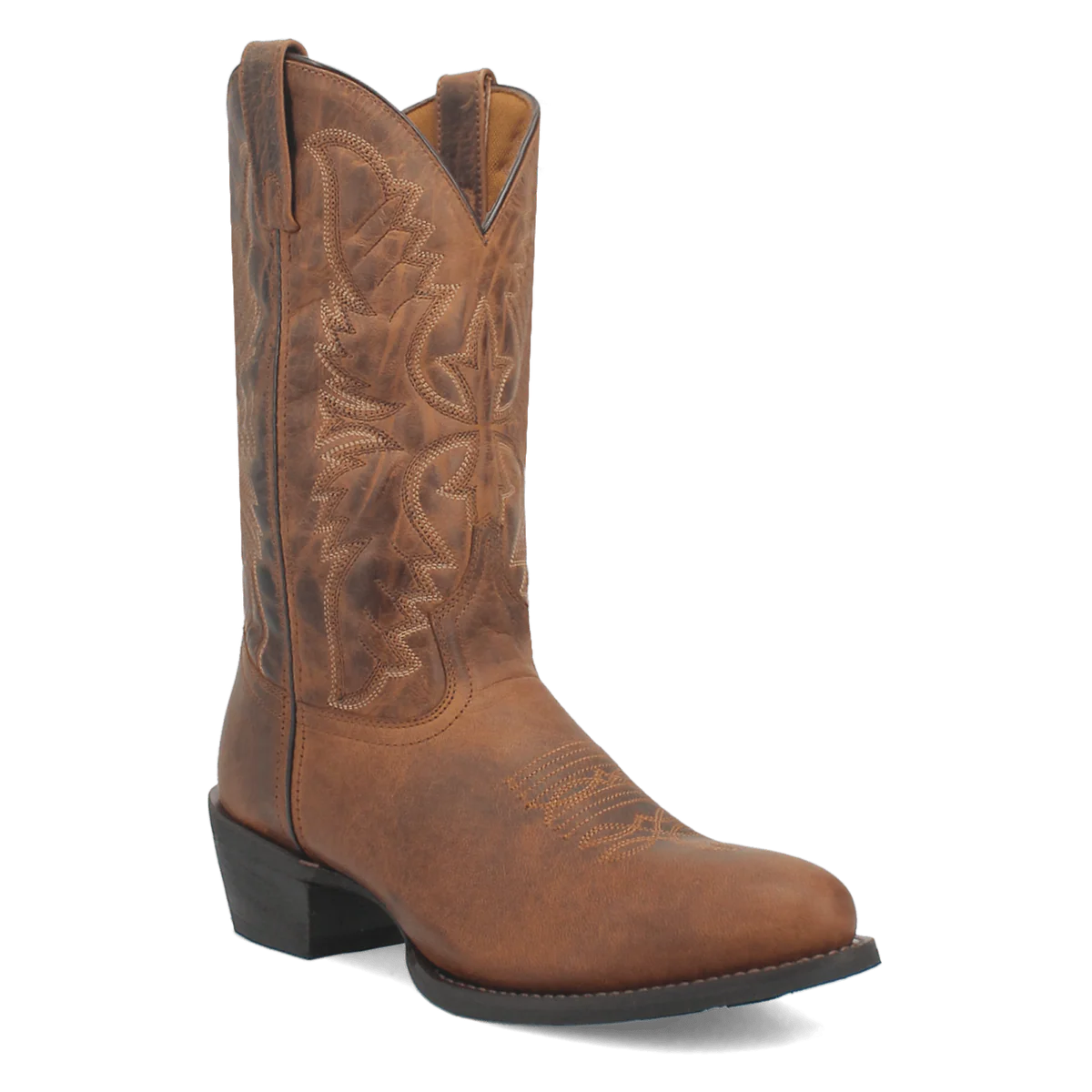 Laredo Birchwood Distressed Brown R Toe