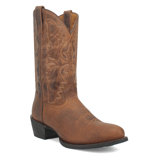 Laredo Birchwood Distressed Brown R Toe