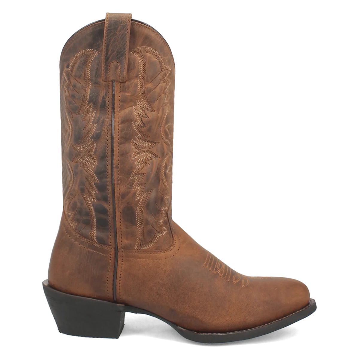 Laredo Birchwood Distressed Brown R Toe