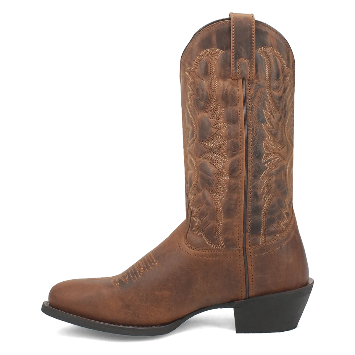 Laredo Birchwood Distressed Brown R Toe