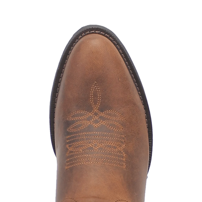 Laredo Birchwood Distressed Brown R Toe