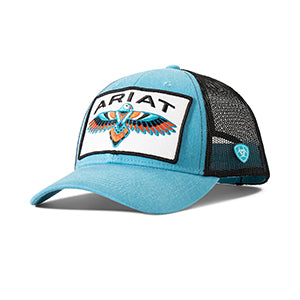 Ariat Thunderbird Patch Blue/Black Hat