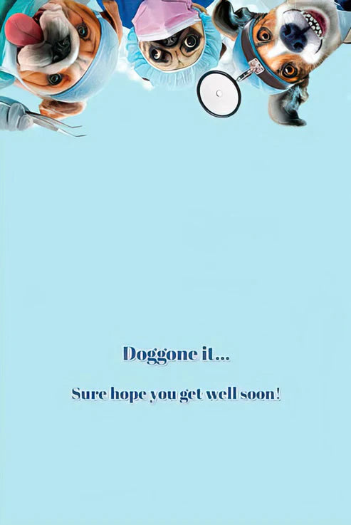 Leanin Tree Get Well, We Got This Card