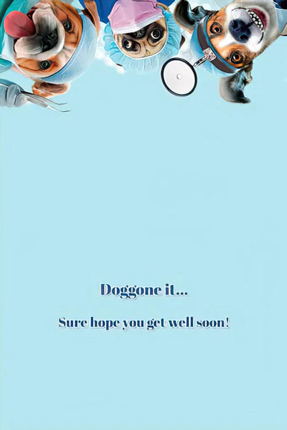 Leanin Tree Get Well, We Got This Card