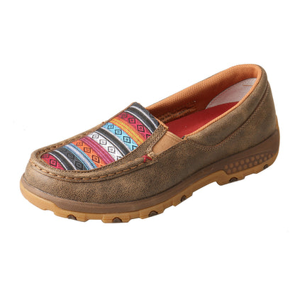 Twisted X Cellstretch Slip-On Bomber Brown/Multi