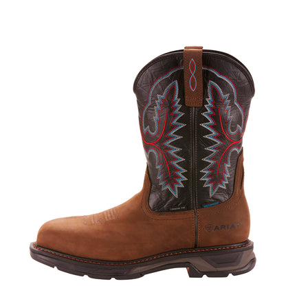 Ariat Workhog XT Brown/Black Composite Toe Waterproof EH