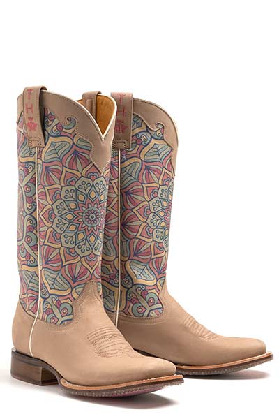 Tin Haul Inner Peace/Mandala Sole Square Toe