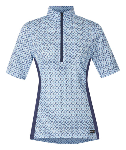 Kerrits Cool Ride Ice Fil Short Sleeve Skylight Hoof Links