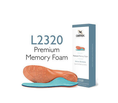 Aetrex L2320 Orthotics Premium Memory Foam Men