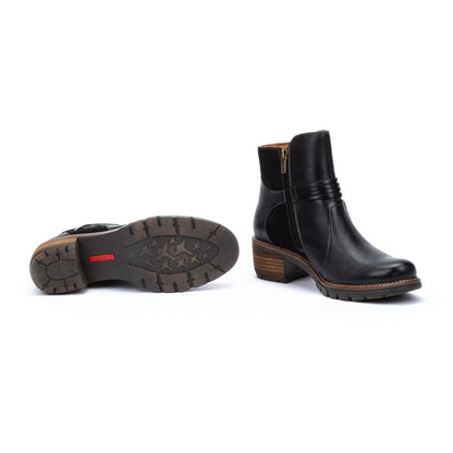 Pikolinos San Sebastian Bootie Zip Black
