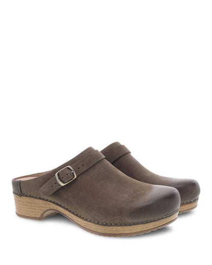 Dansko Berry Burnished Nubuck Mushroom