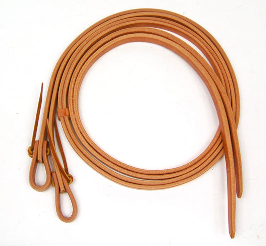 Professional's Choice Herman Oak Harness Leather Pineapple Knot Split Reins