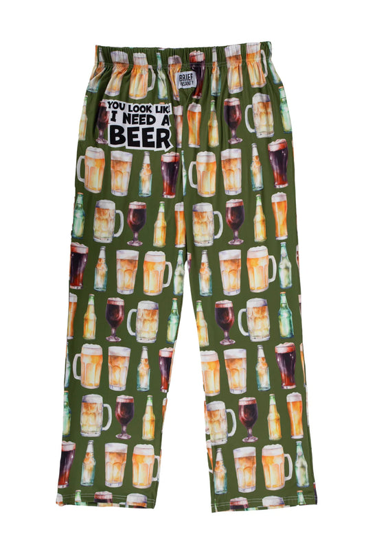 Brief Insanity I Need A Beer Lounge Pants